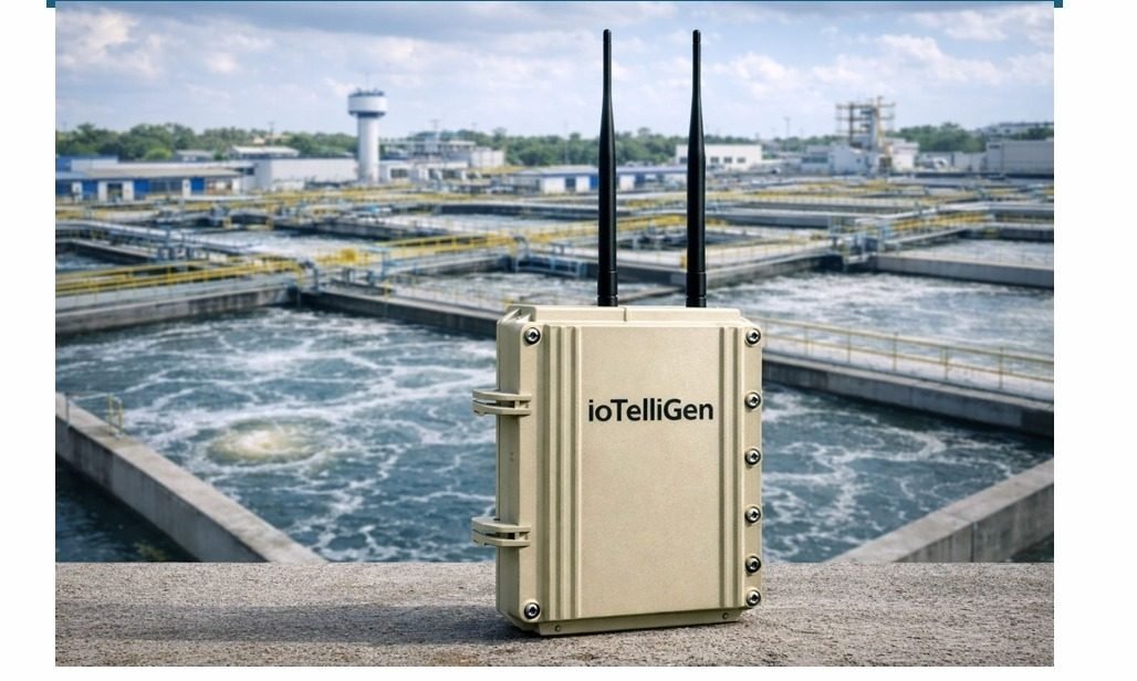 Rugged wireless controller gateway deployed at plant